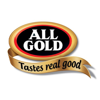 all gold logo